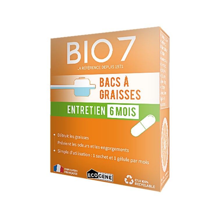 entretien bac à graisses Bio7 Ecogene