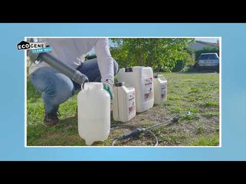 Vidéo mode d'emploi du nettoyant toitures écocertifié ECOGENE CLEAN TECH